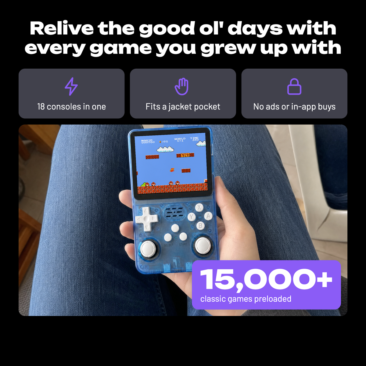 Retro Advance: Relive the good ol days with every game you grew up with