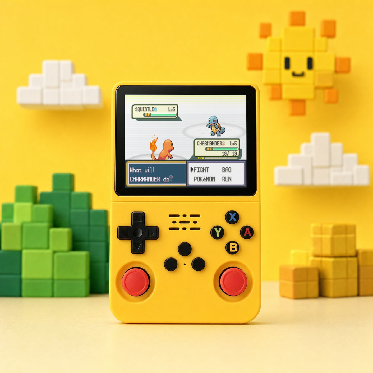 Retro Advance in Yellow, 1 handheld